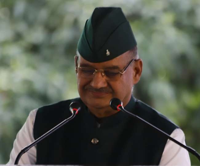 राज्य स्थापना के रजत जयंती के उपलक्ष में कैबिनेट मंत्री गणेश जोशी ने की प्रेसवार्ता