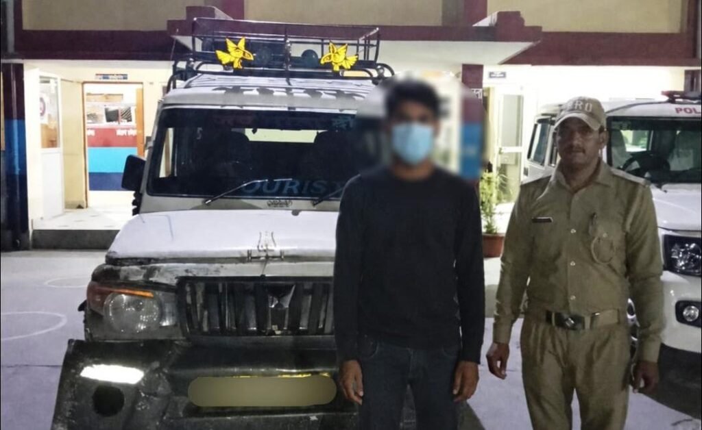 श्रीनगर पुलिस ने हिट एंड रन मामले का किया सफल अनावरण, आरोपी चालक गिरफ्तार