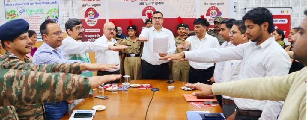टीबी मुक्त चमोली के लिए युवाओं ने लिया संकल्प, जोश कार्यक्रम शुरू